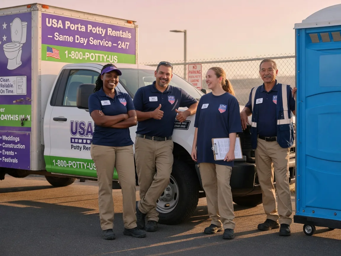 Porta Potty Rental company in Five Points, TN